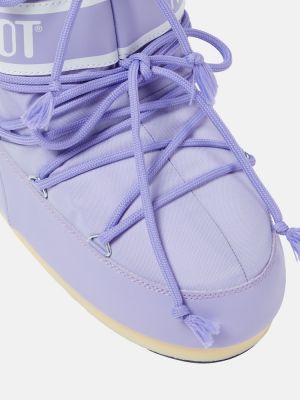 Cizme de zăpadă Moon Boot violet