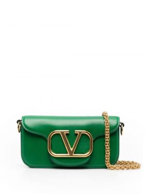 Kožená crossbody kabelka Valentino Garavani