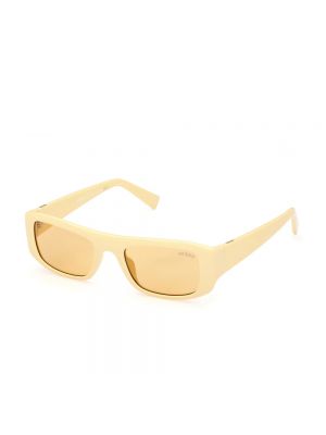 Okulary przeciwsłoneczne Guess żółte