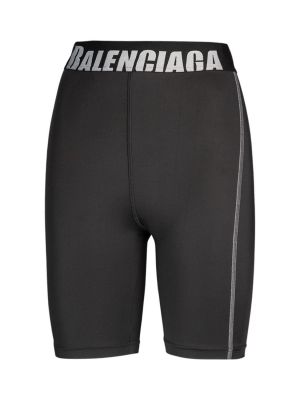 Cyklistické šortky Balenciaga čierna