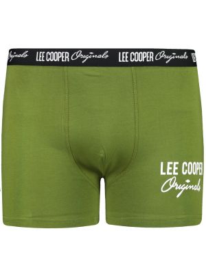 Bokserki z nadrukiem Lee Cooper khaki