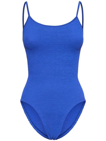 Vientisas maudymosi kostiumėlis Hunza G mėlyna