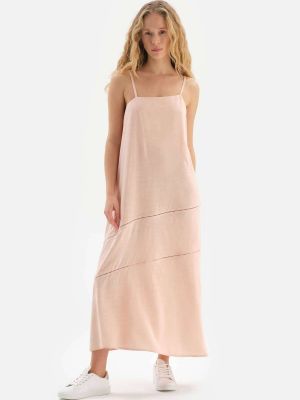 Φόρεμα από λυγαριά Dagi ροζ