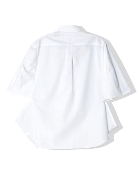Kokvilnas krekls Noir Kei Ninomiya balts