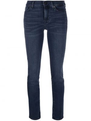 Skinny jeans 7 For All Mankind blå