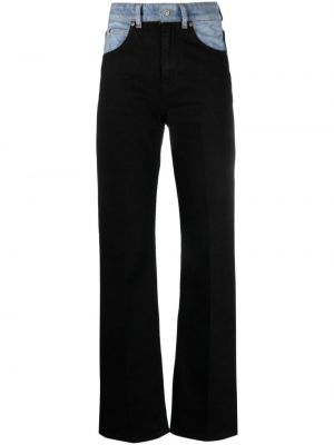 Bavlnené džínsy s rovným strihom Victoria Beckham