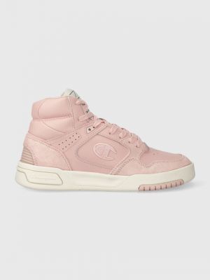 Bőr sneakers Champion rózsaszín