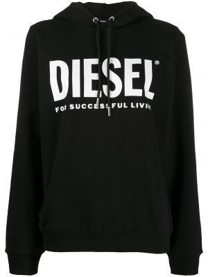 Sudadera con capucha Diesel negro