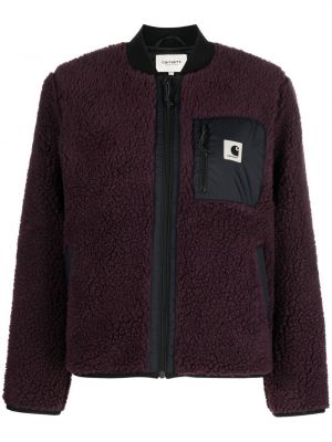 Fleece lang jakke Carhartt Wip lilla