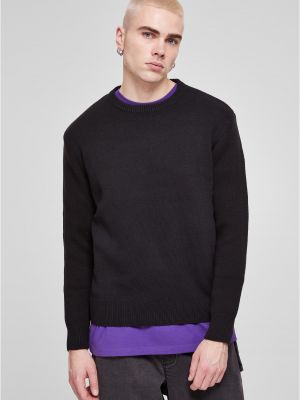 Oversize пуловер Uc Men черно
