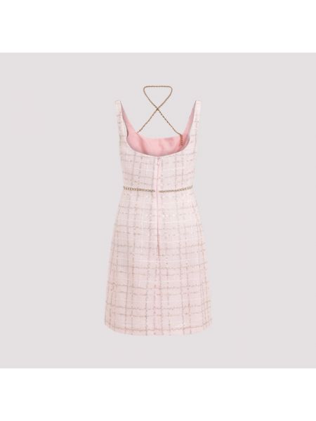Mini vestido de tweed Giambattista Valli rosa