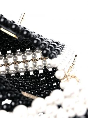 Sac bandoulière avec perles Chanel Pre-owned