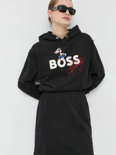 BOSS ruha x Looney Tunes fekete, mini, harang alakú