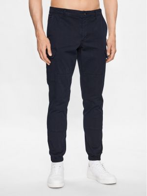 Relaxed fit jogger kelnės Tommy Hilfiger mėlyna