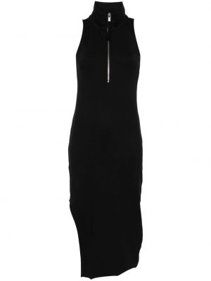 Μίντι φόρεμα Thom Krom μαύρο