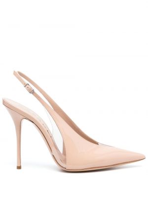 Pumpar med remmar med stilettklack med slingback Casadei