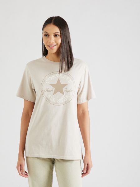 T-shirt à motif étoile Converse blanc