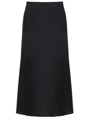 Черная шелковая юбка миди Dorothee Schumacher