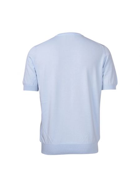 Camiseta de algodón Paolo Fiorillo Capri azul