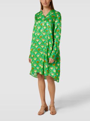 Sukienka koszulowa 0039 Italy zielona