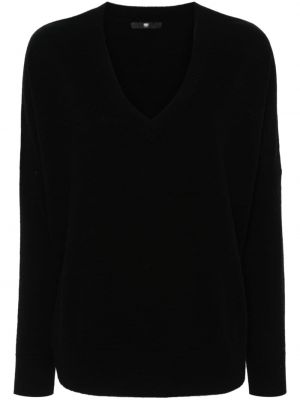 Kasmír pulóver Max & Moi fekete