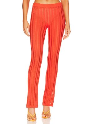 Pantaloni trasparenti H:ours arancione