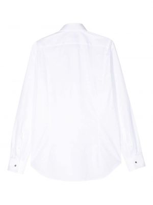 Bavlněná košile Corneliani bílá