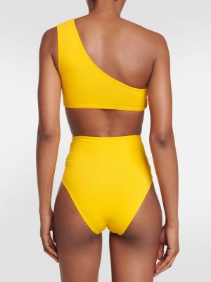 Bikini z wysoką talią Eres żółty