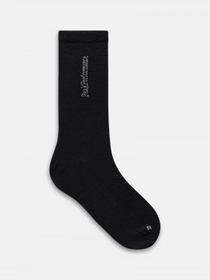 Vlněné ponožky Peak Performance černé