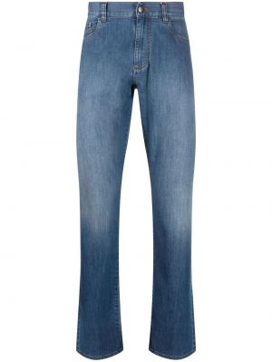 Bootcut jeans ausgestellt Canali blau