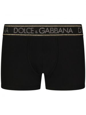 Jersey boksershorts Dolce & Gabbana svart