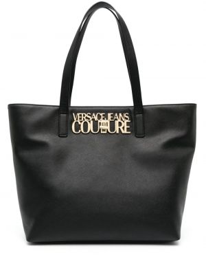 Kožená shopper kabelka Versace Jeans Couture
