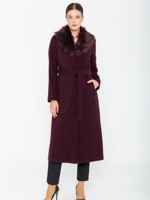 Пальто Concept фиолетовое