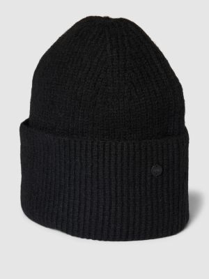 Czarna dzianinowa czapka Esprit