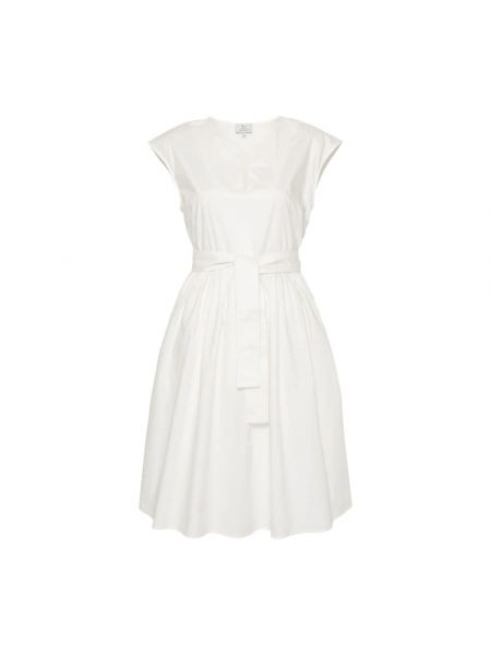 Biała sukienka mini Woolrich
