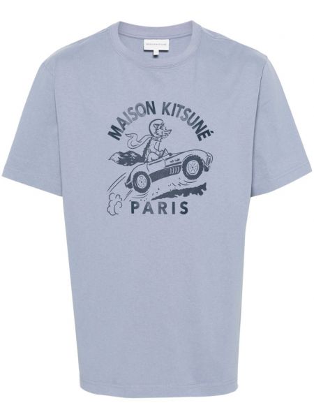 T-shirt aus baumwoll Maison Kitsuné