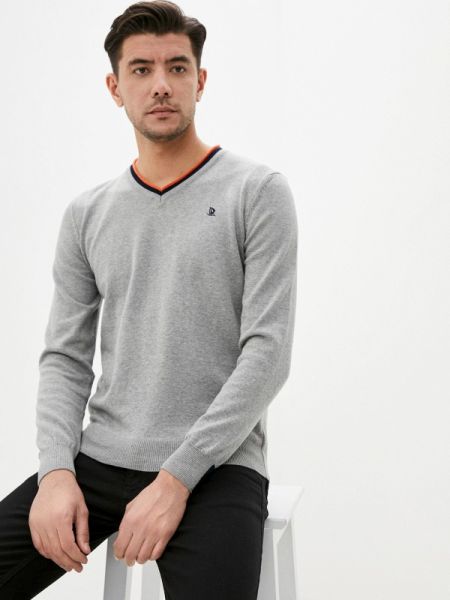 Пуловер Giorgio Di Mare серый