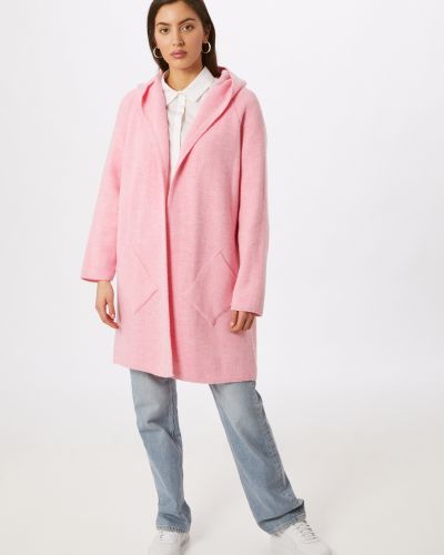 Manteau en tricot Zwillingsherz rose