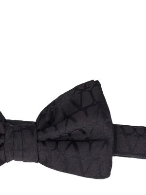 Cravatta di seta Valentino Garavani nero