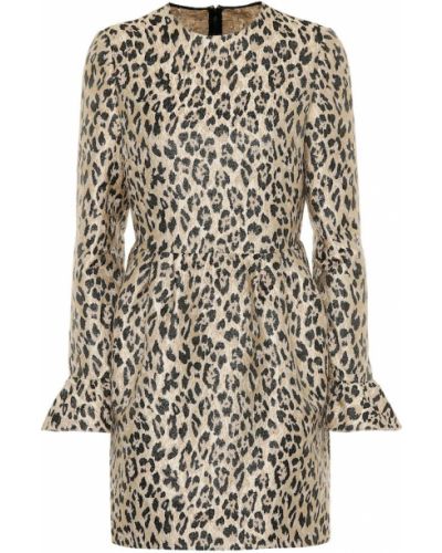 Kleid mit leopardenmuster Valentino