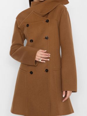 Пальто Dior коричневое