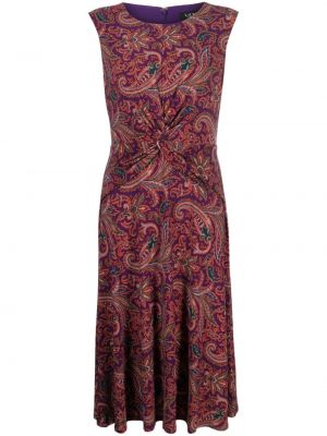 Šaty s potlačou s paisley vzorom Lauren Ralph Lauren