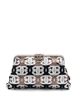 Clutch Chanel Pre-owned silber