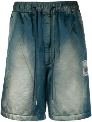 Satenaste kratke hlače Maison Mihara Yasuhiro modra