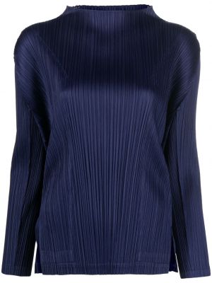 Top Pleats Please Issey Miyake - Niebieski