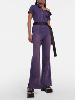 Pantalon asymétrique Didu violet