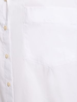 Camisa de algodón Acne Studios blanco