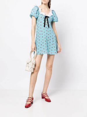 Mini šaty s potiskem Alessandra Rich