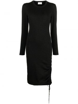 Robe mi-longue P.a.r.o.s.h. noir