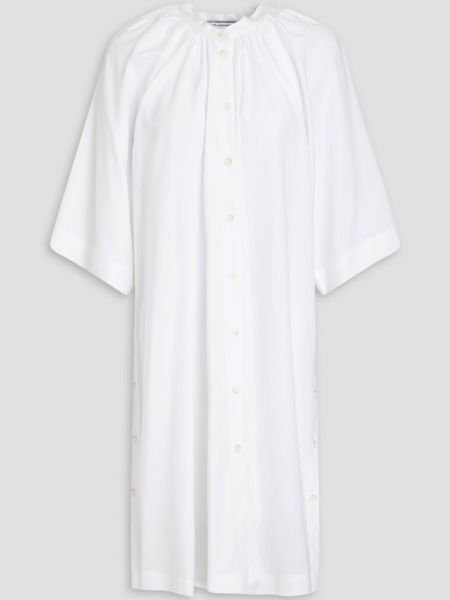 Хлопковое длинное платье Rodebjer белое